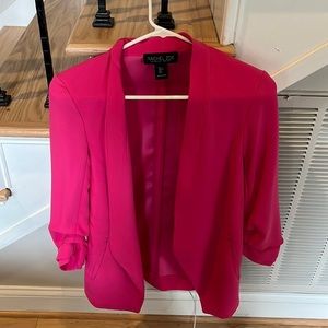 Pink blazer
